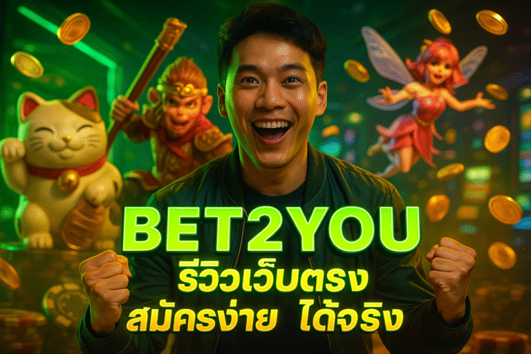BET2YOU รีวิวเว็บตรง สมัครง่าย ได้จริง