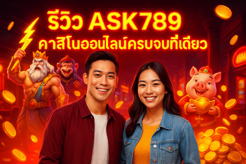 รีวิว ASK789 คาสิโนออนไลน์ครบจบที่เดียว