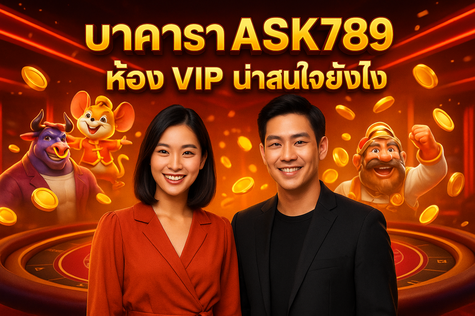 บาคาร่า ASK789 ห้อง VIP น่าสนใจยังไง